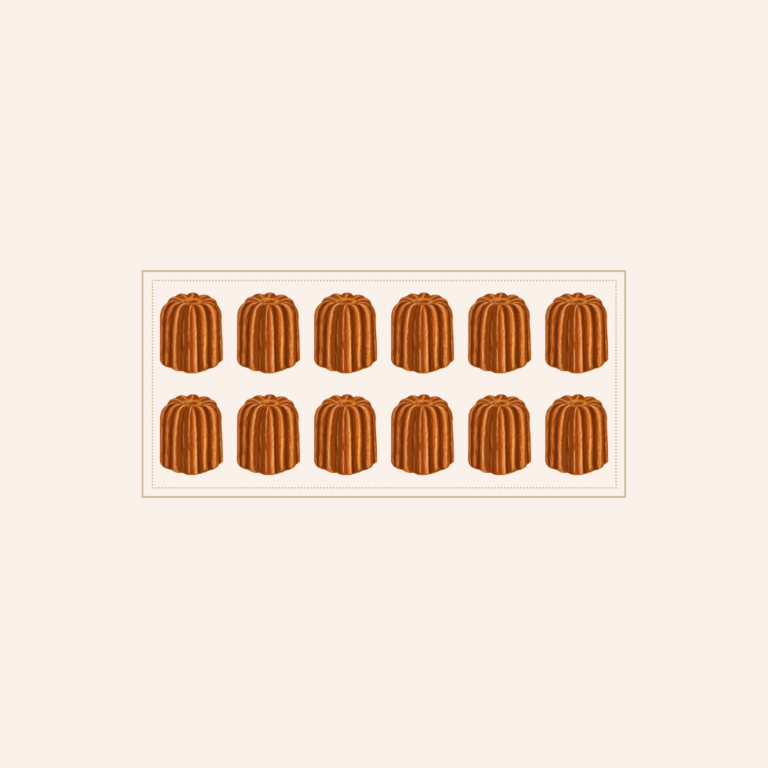 Canelé Box (Shipping Within California Only)